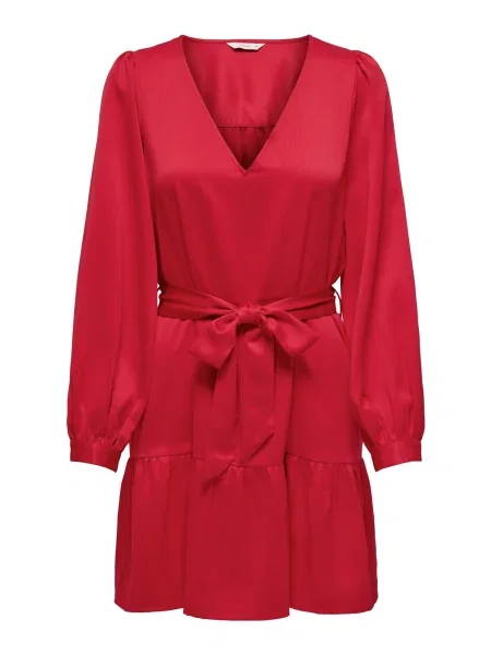 ONLY Rochie ONLNEW ALENA cireș roșu