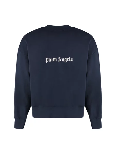 Bluza Palm Angels z nadrukiem niebieska