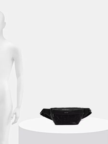 Calvin Klein férfi műbőr övtáska fekete