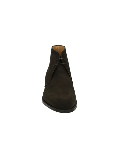 Botki Crockett & Jones zamszowe casual brązowe