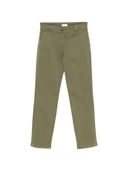 Decupat pantaloni Liu Jo cu broderie verde