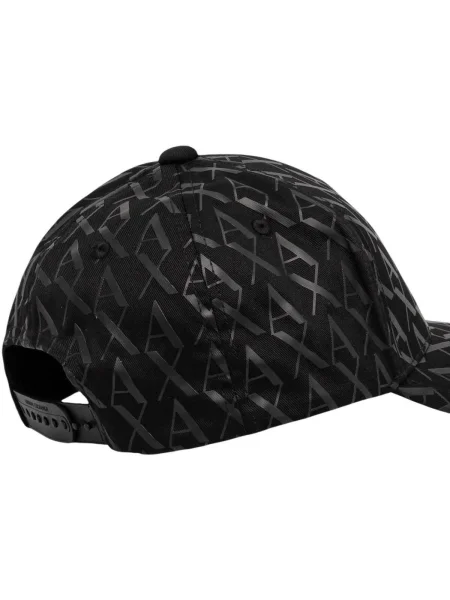 Armani Exchange șapcă de baseball din modelator negru
