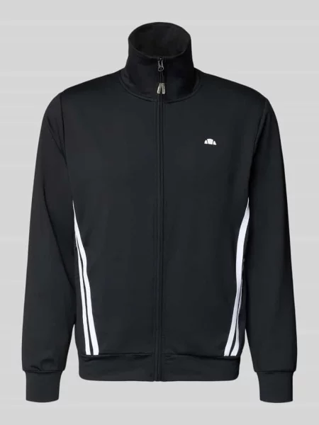 Bluza rozpinana z zapinanymi na błyskawiczny model TOSCIANA' Ellesse czarna