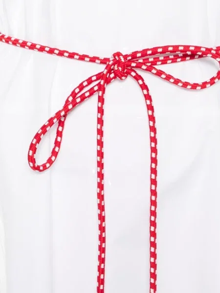 Костюм миди рокля Plan C до коляното бяло