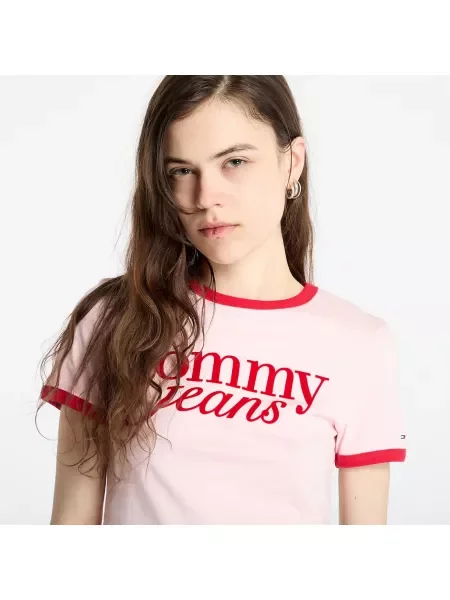 Tommy Jeans majica ružičasta