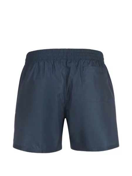Slip de baie Balmain cu imagine albastru