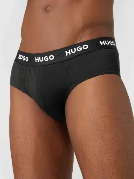 HUGO slipy czarny