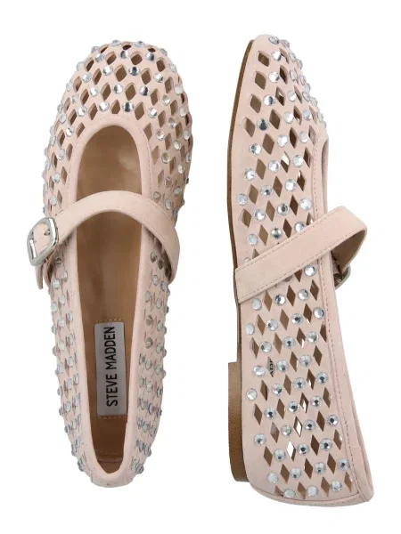 Balerinke iz semiša Steve Madden Rerun bež