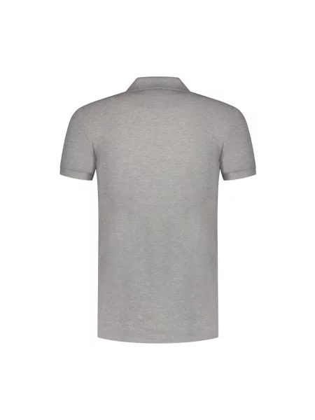 Dzianinowe polo Polo Ralph Lauren z siateczki szare