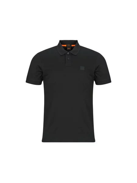 Polo majica Boss s kratkimi rokavi črna
