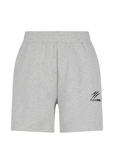 Pantaloni scurți de sport Plein Sport gri