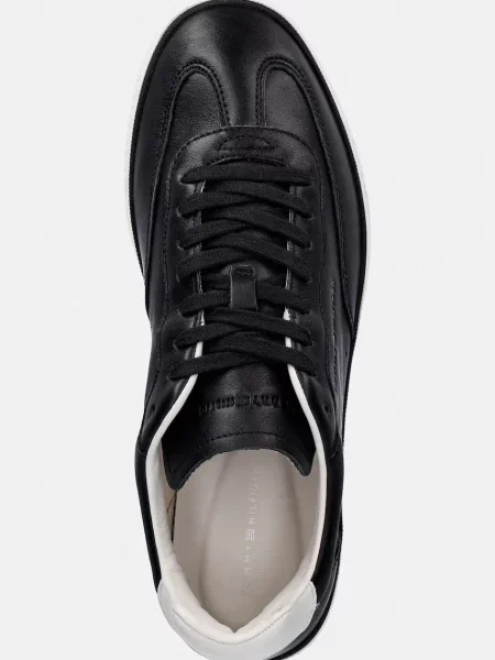 Tommy Hilfiger TH LO LUX LTH маратонки мъжки кожени черно