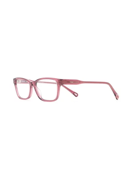 Saulės akiniai Chloé Eyewear rožinė