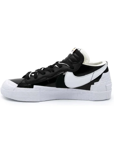 Sacou Nike din piele de lac negru