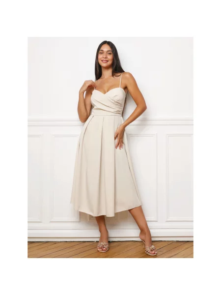 Rochie La Modeuse bej