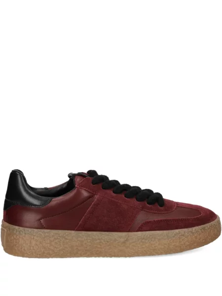 Sneakerși Kennel & Schmenger din piele de căprioară roșu
