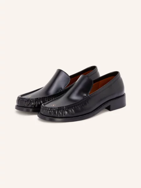 Acne Studios Pantofle černá