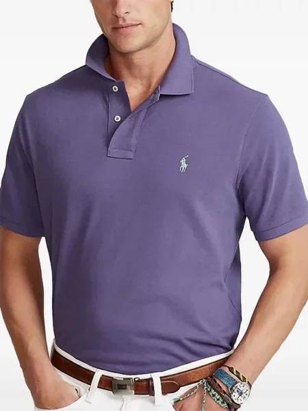 Șosete Polo Ralph Lauren tricotate cu nervuri cu două rânduri de nasturi portocaliu
