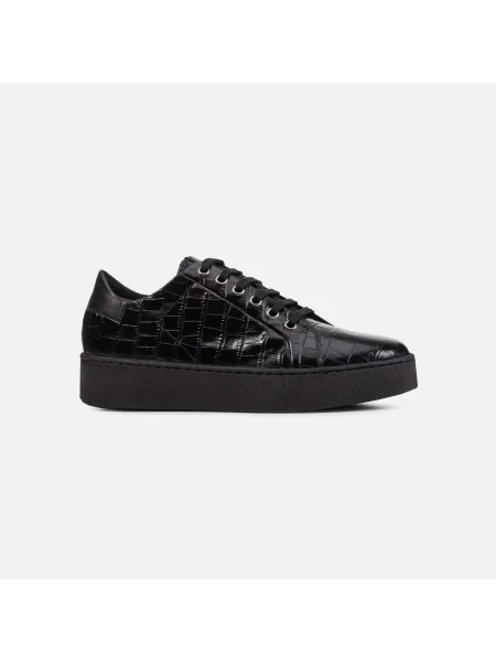 Sneakerși Geox negru