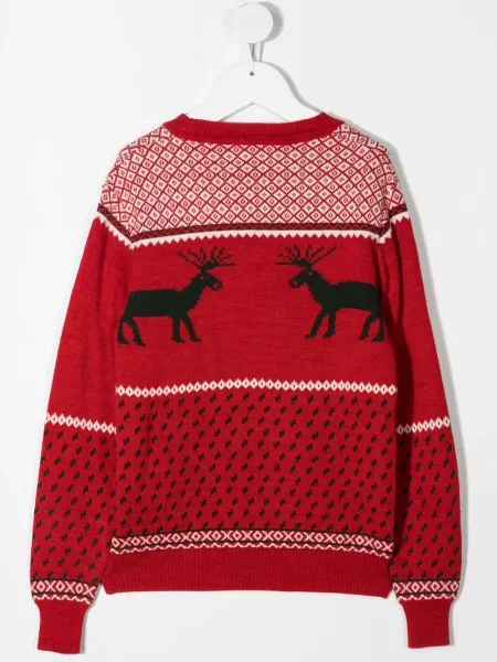 Sweter dziecięcy Siola czerwony