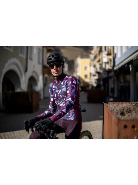 Bluza rowerowa Alé Cycling Solid Over różowa