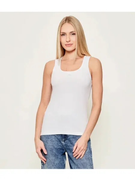 Top Pinko alb
