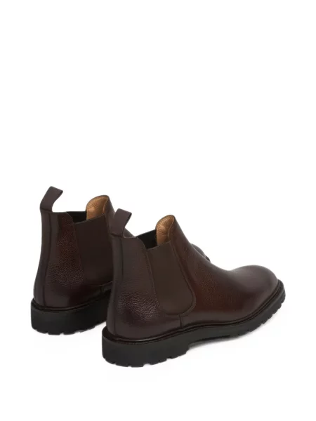 Кожени боти тип челси Crockett & Jones кафяво