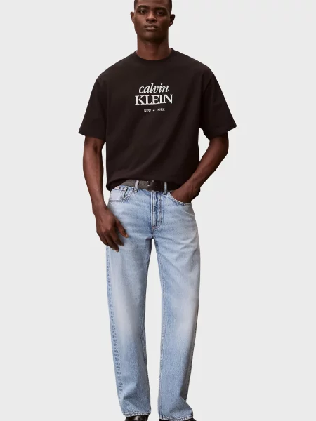 Діамант футболка Calvin Klein Jeans чорна