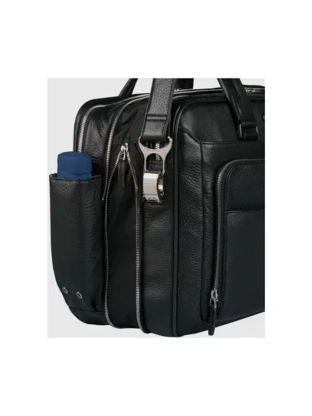 Torba na laptopa Piquadro czarna