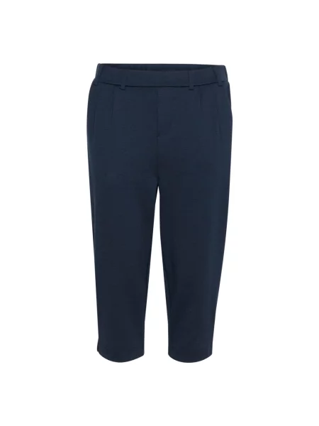 Spodnie capri Kaffe niebieskie