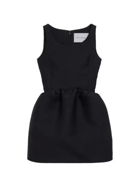 Rochie mini Balenciaga fără mâneci negru