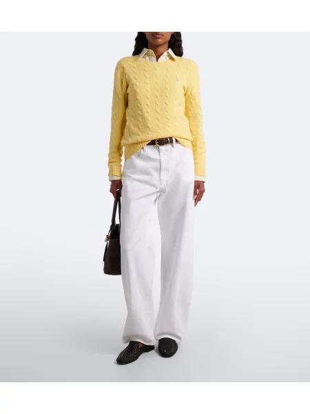 Pulover Polo Ralph Lauren de lână galben