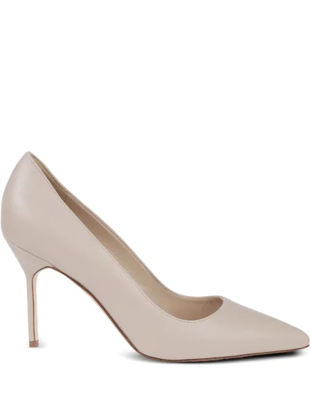 Pantofi cu toc Manolo Blahnik din piele