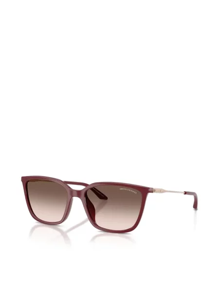 Ochelari de soare Armani Exchange roșu