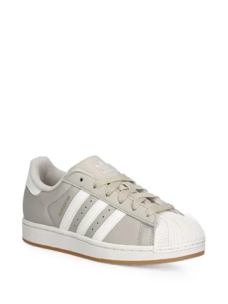 Pantaloni Adidas tricotate cu autograf alergare albastru
