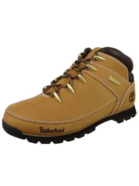 TIMBERLAND Bocanci cu șireturi Euro Sprint Hiker maro caramel negru