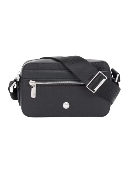 Torba crossbody Lacoste czarna