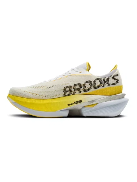 Sneakers Brooks Hyperion Max 4 W White/ Cyber Yellow/ Black EUR 38 białe