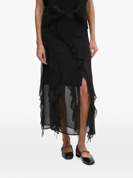 Fustă midi Sisley negru