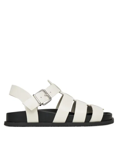 Tommy Jeans Сандали Tjw Fisherman Patent Sandal бял
