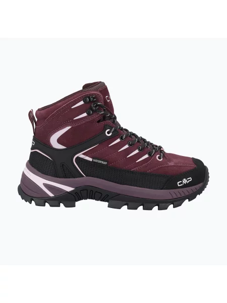 Încălțăminte de trekking pentru femei CMP Rigel Mid Waterproof plum/soft pink roz