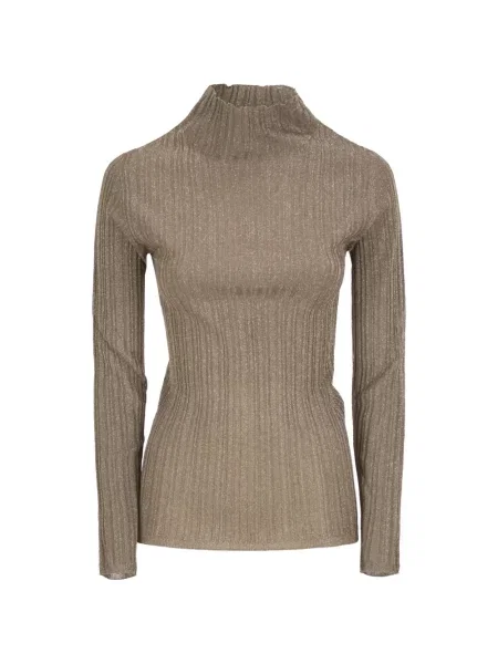 Top Fabiana Filippi tricotate maro