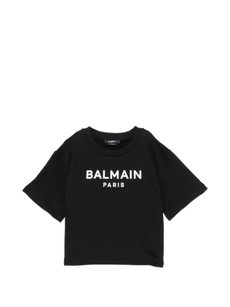 Marškinėliai Balmain juoda