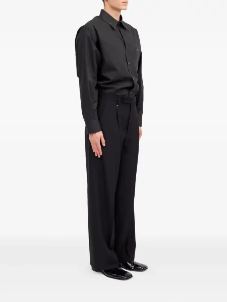 Pantaloni Mm6 Maison Margiela negru