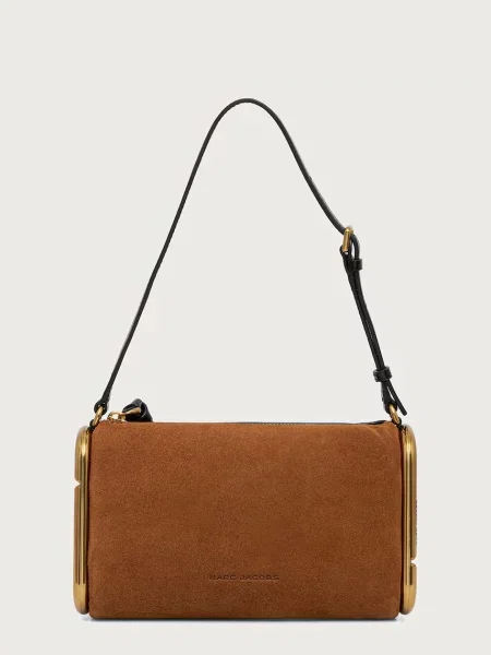 Marc Jacobs Geantă pe umăr Scene Small Shoulder Bag | piele întoarsă portocaliu