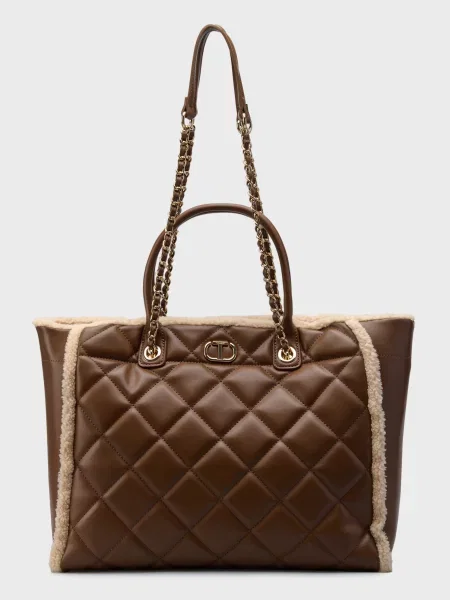 Сумка Twinset коричнева