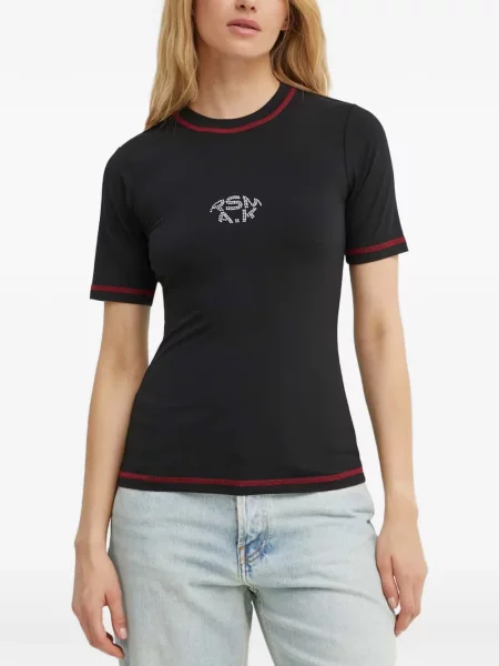 Stras tricou Résumé negru