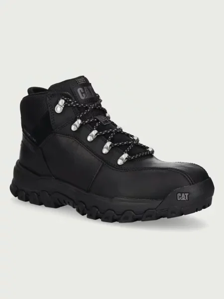 Botine Cat Footwear din piele negru