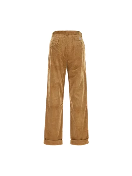 Spodnie Polo Ralph Lauren sztruksowe brązowe