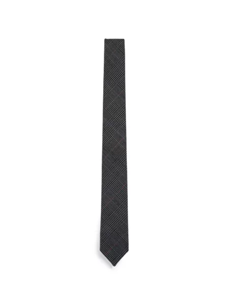 Cravată Thom Browne de lână gri